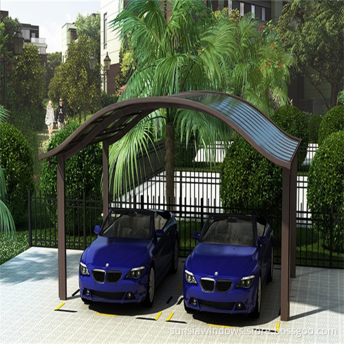 European Style Double Aluminum Carport